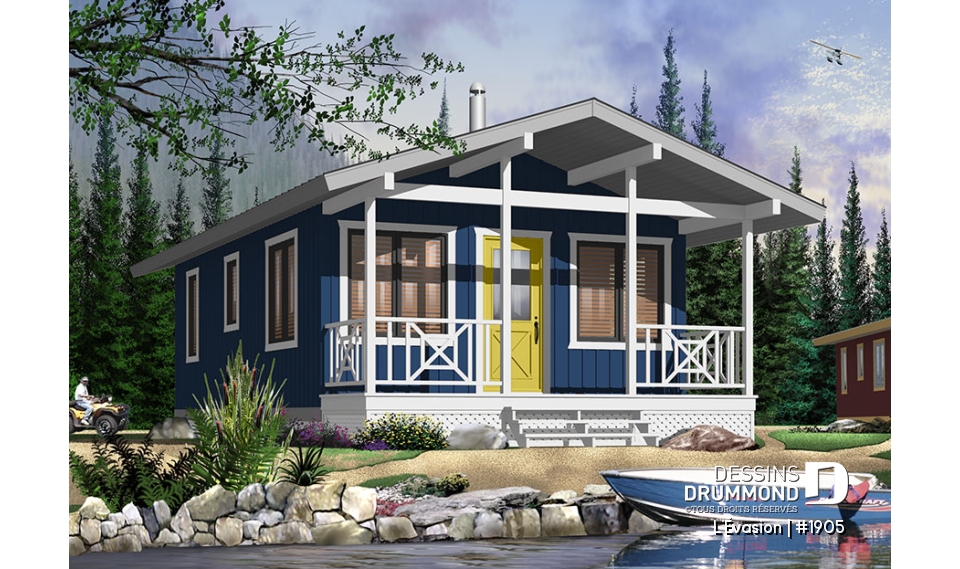 Version couleur no. 4 - Vue avant - L'Évasion