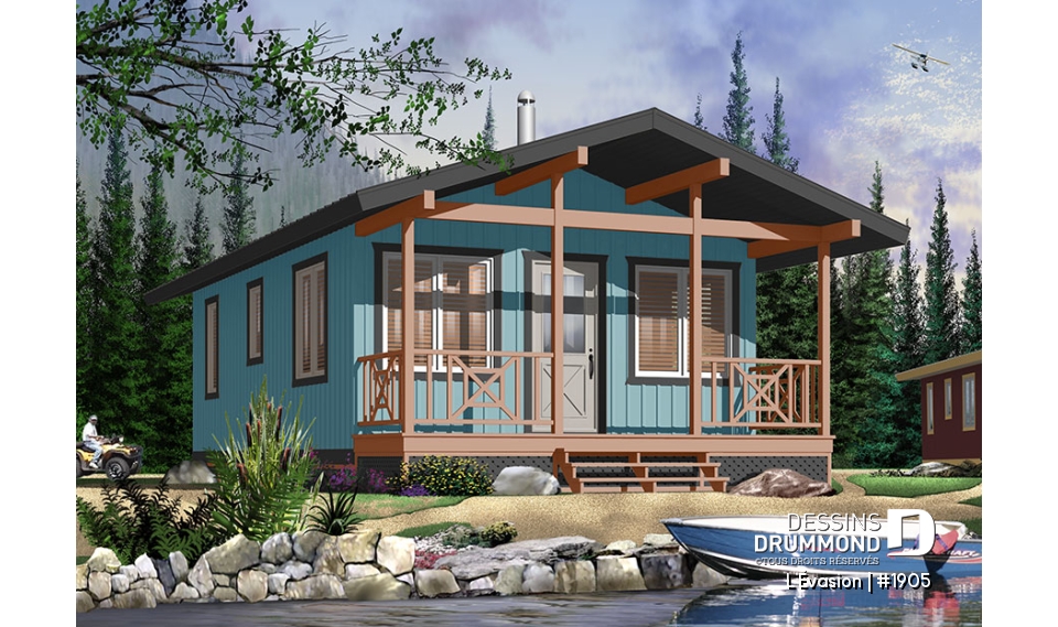 Version couleur no. 6 - Vue avant - L'Évasion