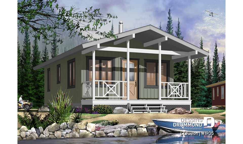 Version couleur no. 7 - Vue avant - L'Évasion