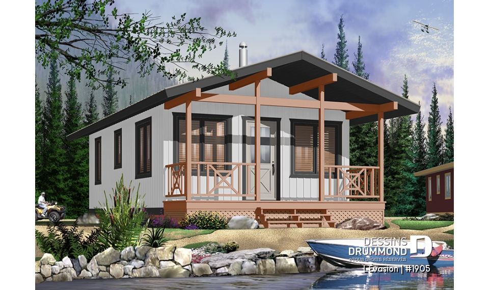 Vue avant - MODÈLE DE BASE - L'Évasion