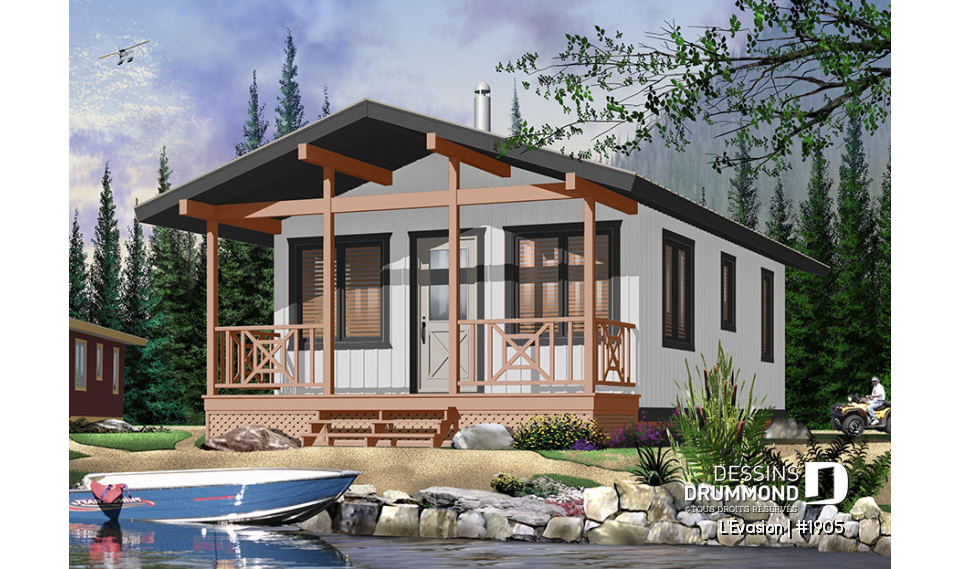 Vue avant - MODÈLE DE BASE - L'Évasion