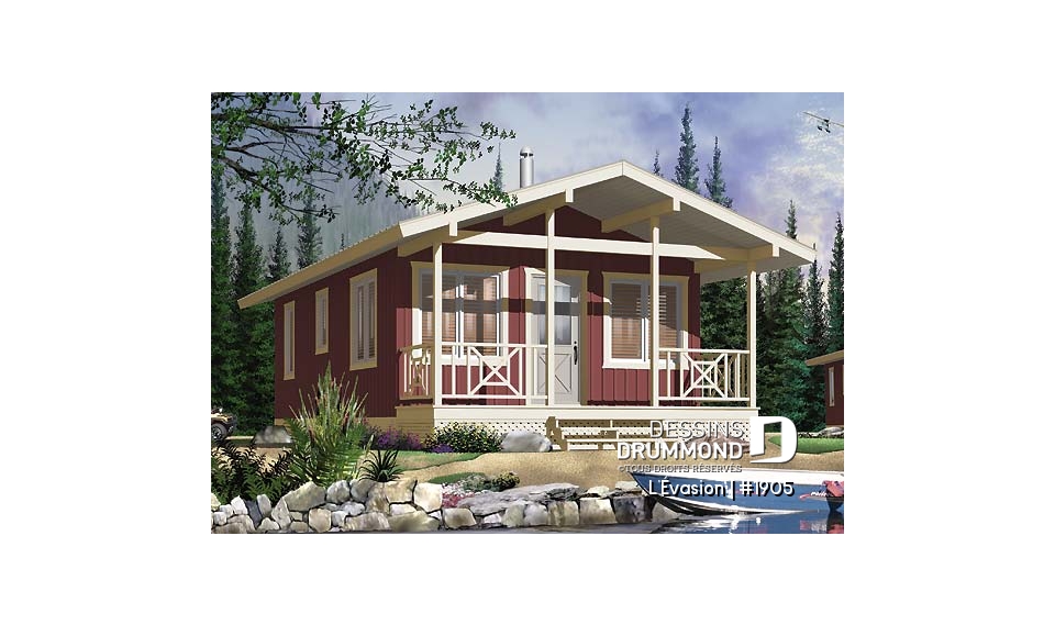 Vue avant – Modèle ORIGINAL - L'Évasion