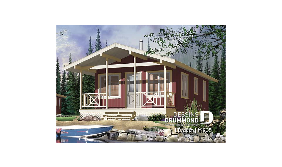 Vue avant – Modèle ORIGINAL - L'Évasion