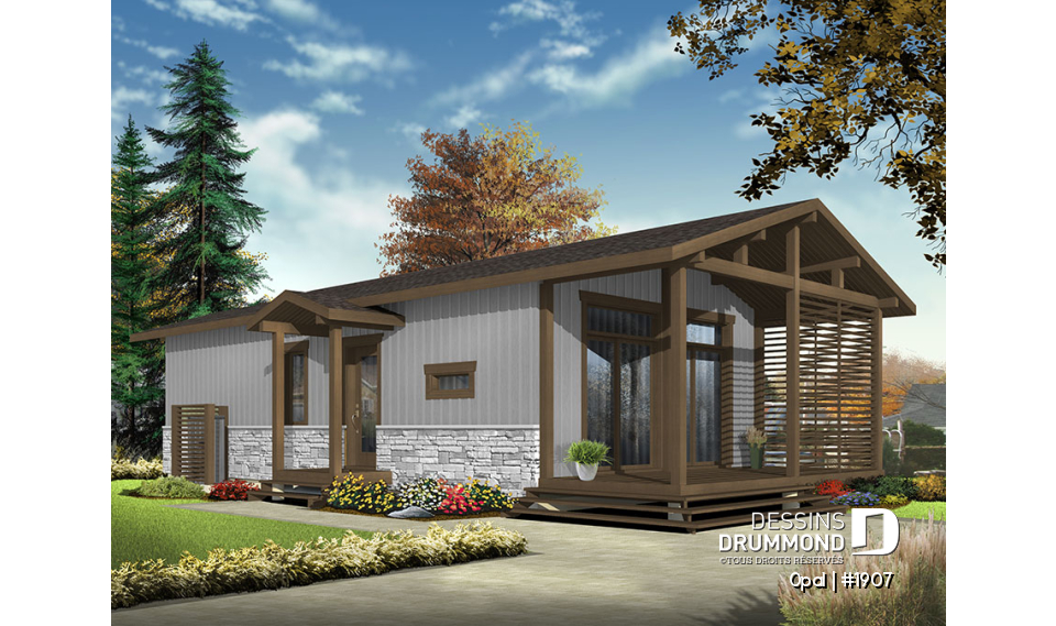 Version couleur no. 1 - Vue avant - Opal