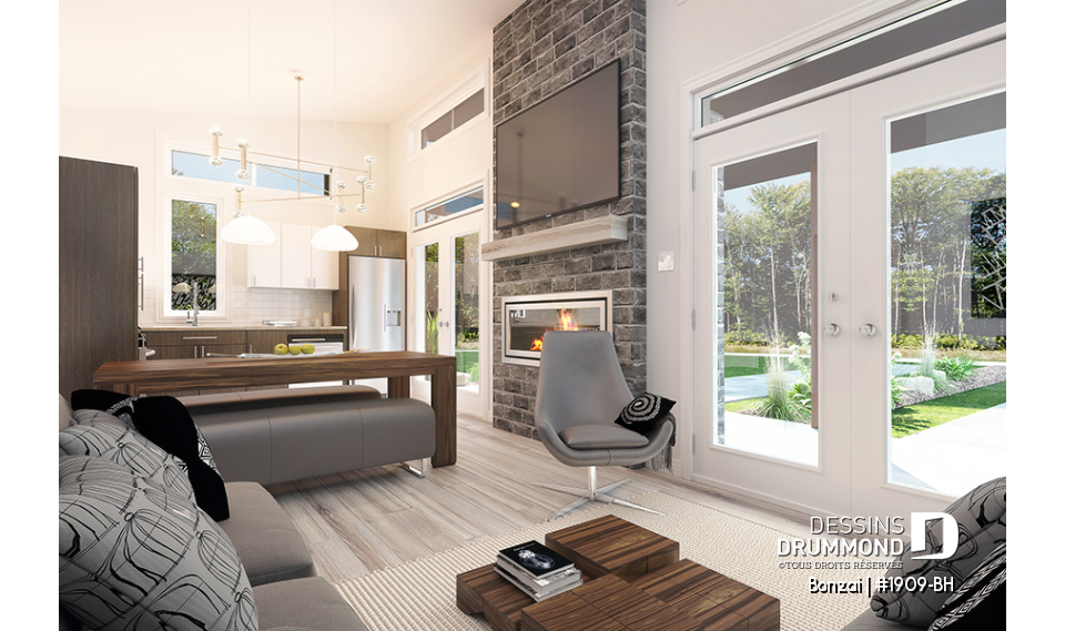 Vue intérieure - Bonzai