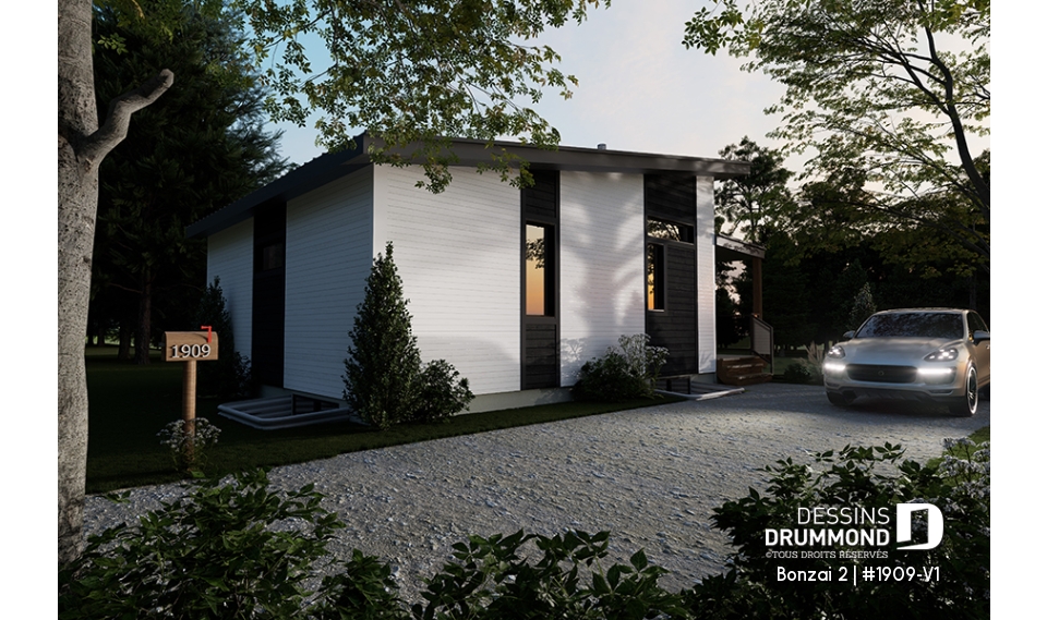 Vue avant - MODÈLE DE BASE - Bonzai 2