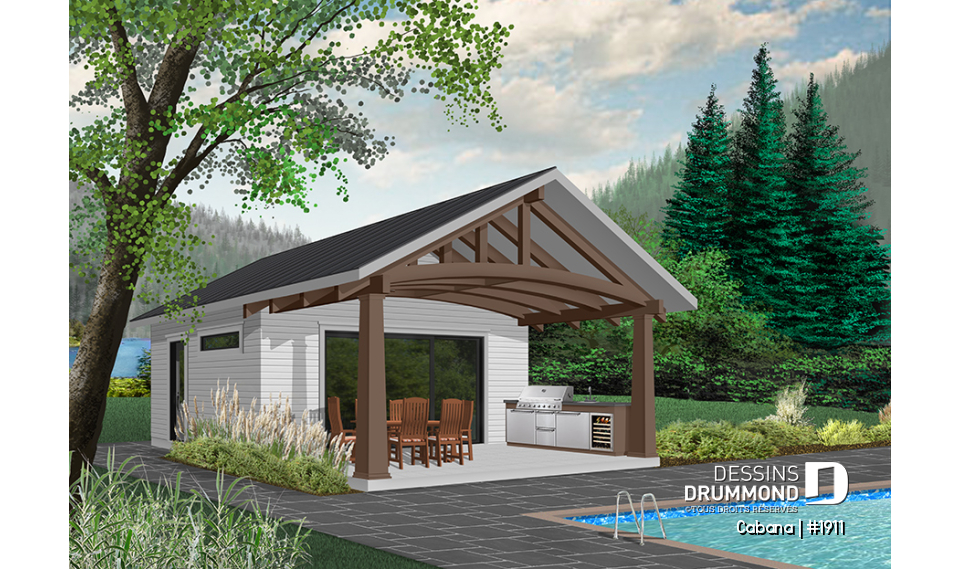 Version couleur no. 1 - Vue avant - Cabana