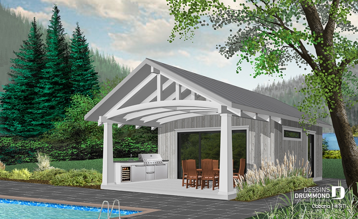 Vue avant - MODÈLE DE BASE - Cabana