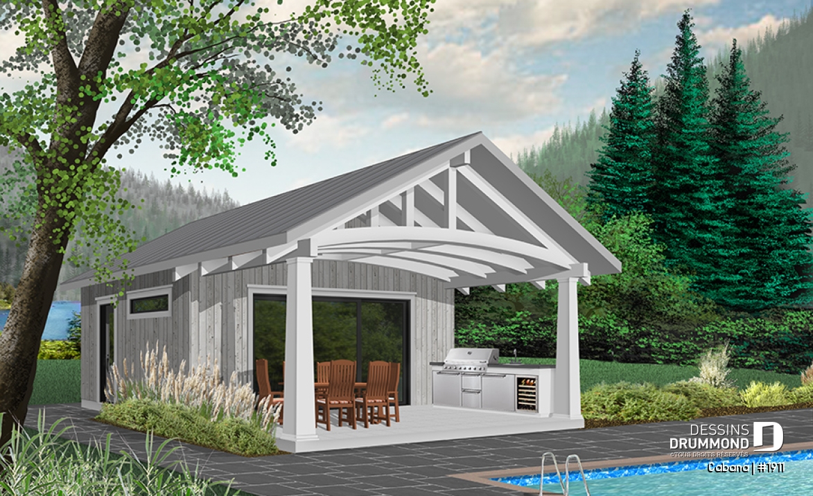 Vue avant - MODÈLE DE BASE - Cabana