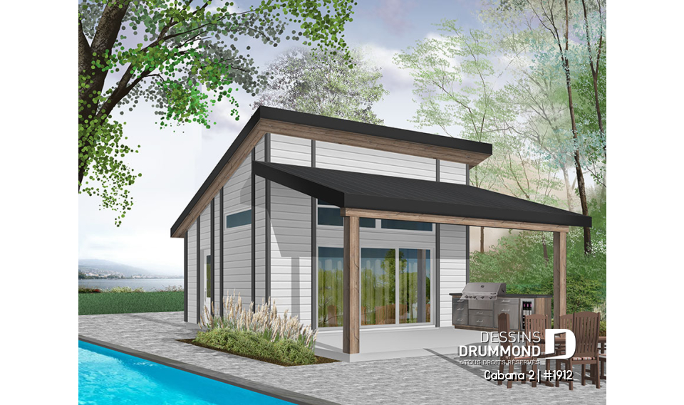 Version couleur no. 3 - Vue avant - Cabana 2