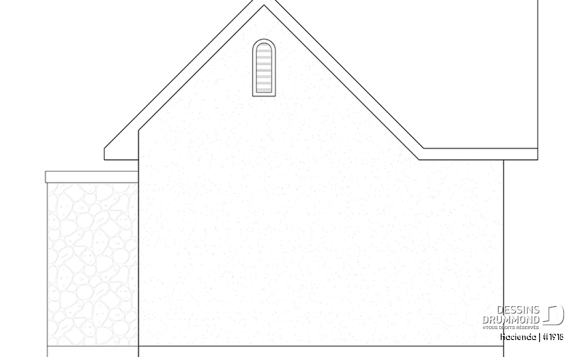 Vue arrière - MODÈLE DE BASE - Hacienda
