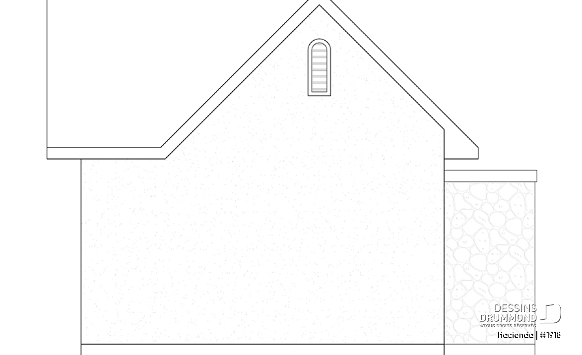 Vue arrière - MODÈLE DE BASE - Hacienda