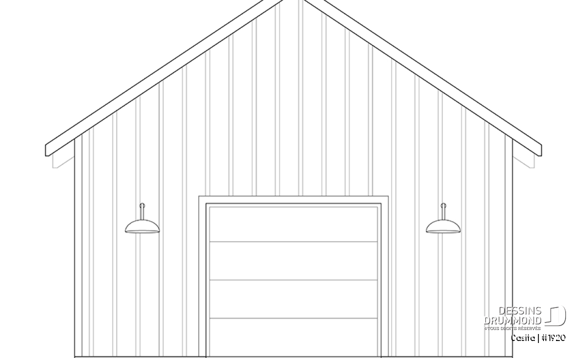 Vue arrière - MODÈLE DE BASE - Casita