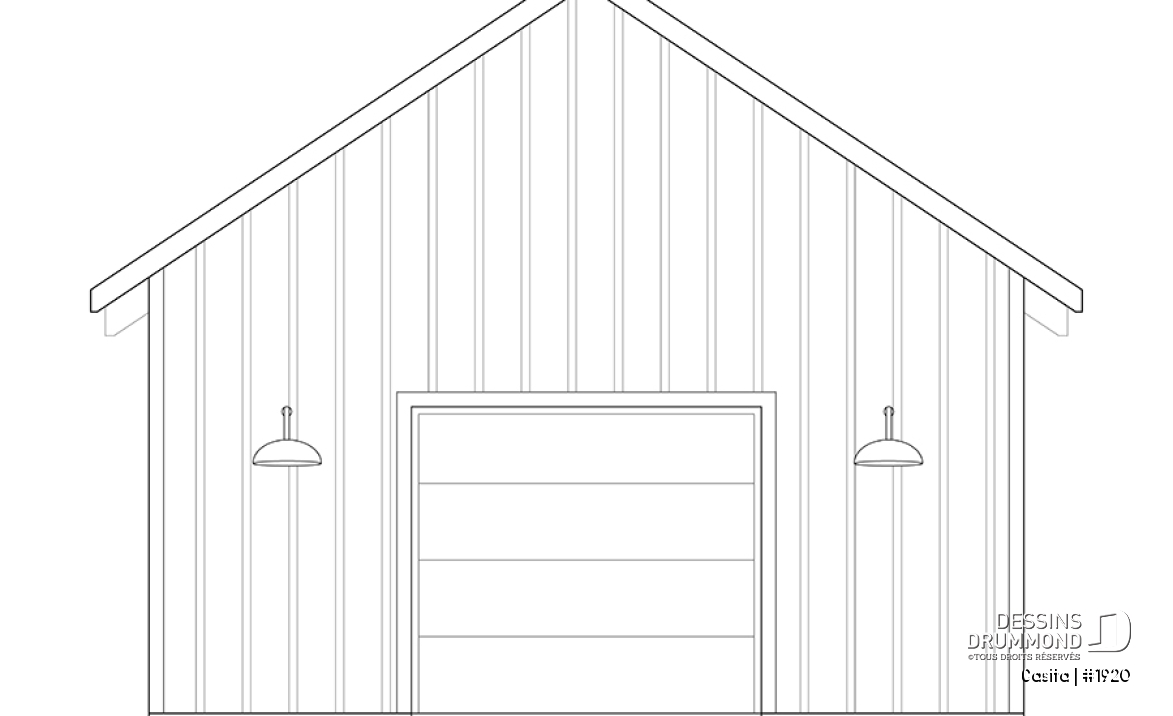Vue arrière - MODÈLE DE BASE - Casita