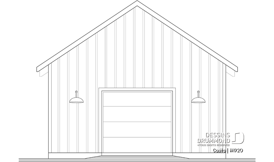 Vue arrière - MODÈLE DE BASE - Casita