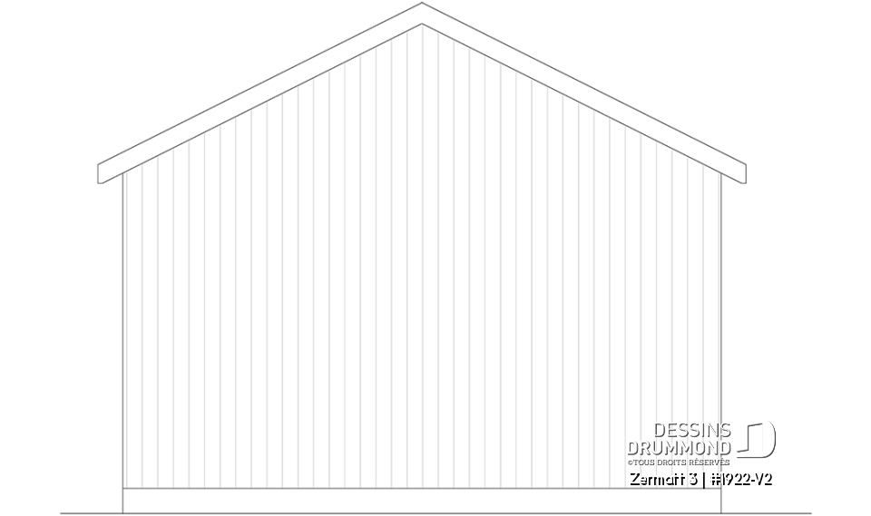 Vue arrière - MODÈLE DE BASE - Zermatt 3