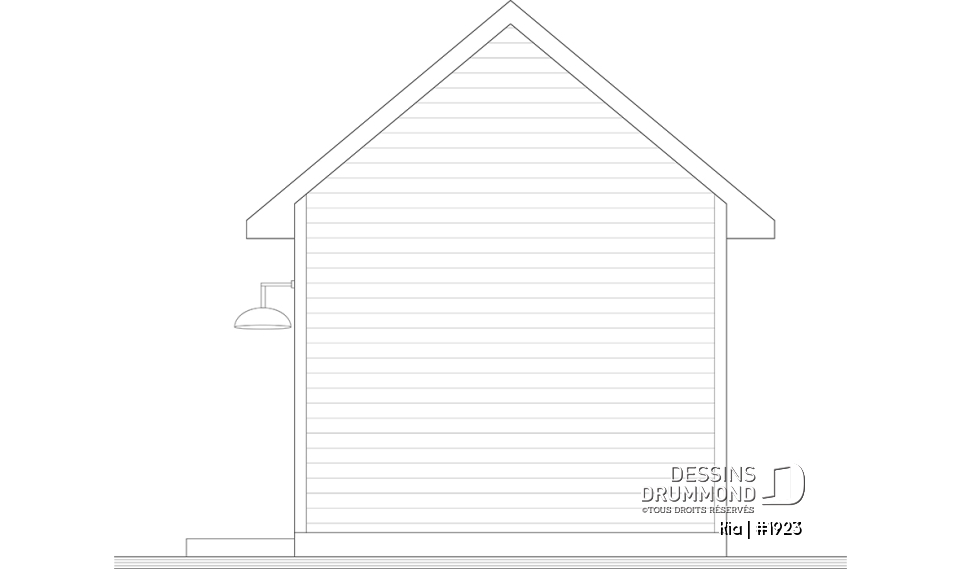 Élévation arrière - Kia