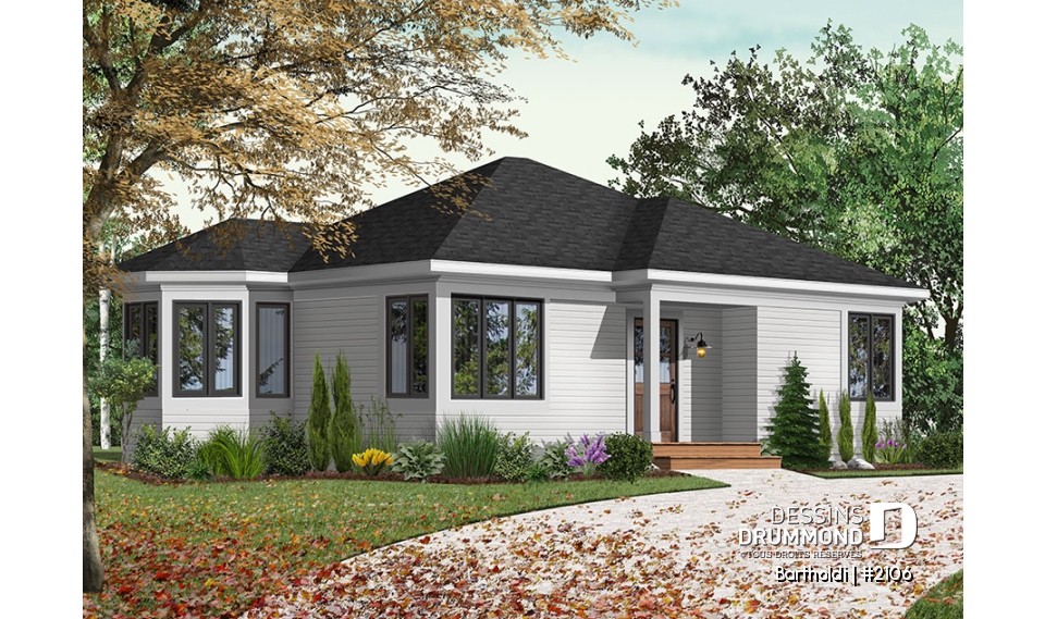 Version couleur no. 2 - Vue avant - Bartholdi