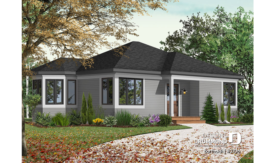 Version couleur no. 3 - Vue avant - Bartholdi