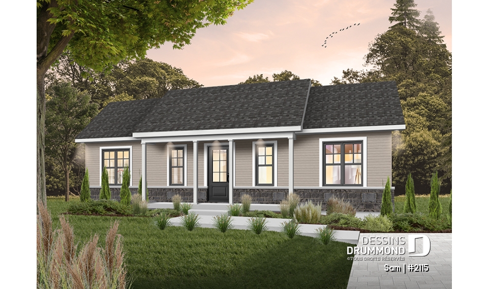 Vue avant - MODÈLE DE BASE - Sam