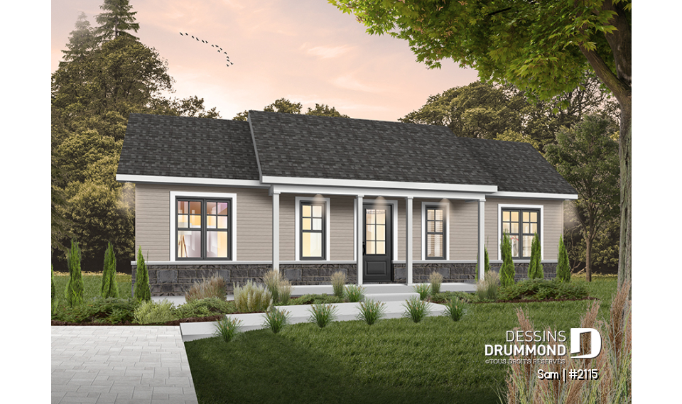 Vue avant - MODÈLE DE BASE - Sam