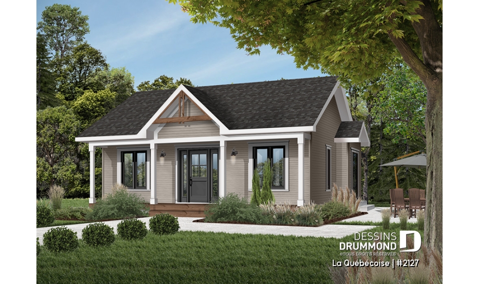 Version couleur no. 6 - Vue avant - La Québécoise