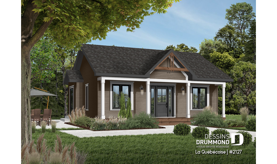 Vue avant - MODÈLE DE BASE - La Québécoise