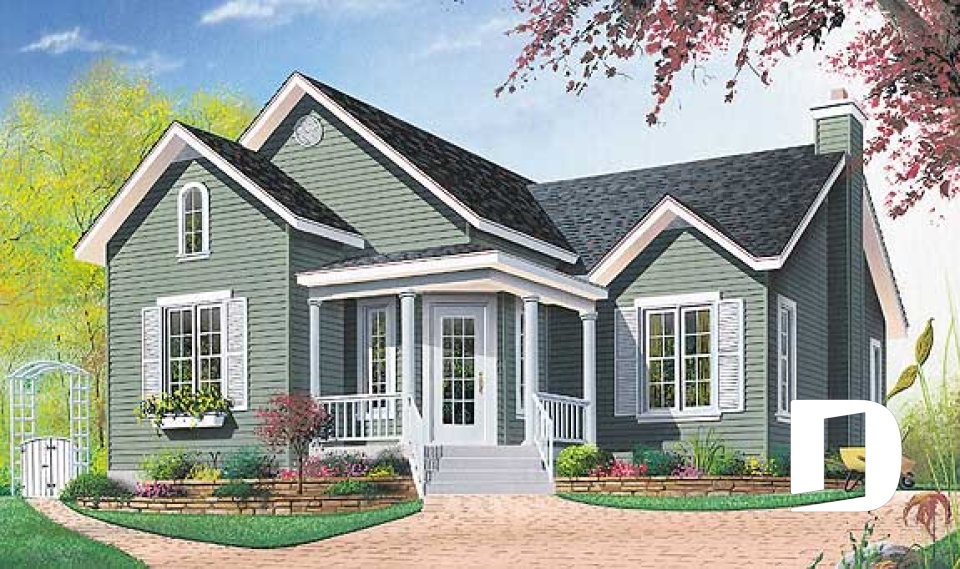 Vue avant - MODÈLE DE BASE -  - Gabrielle