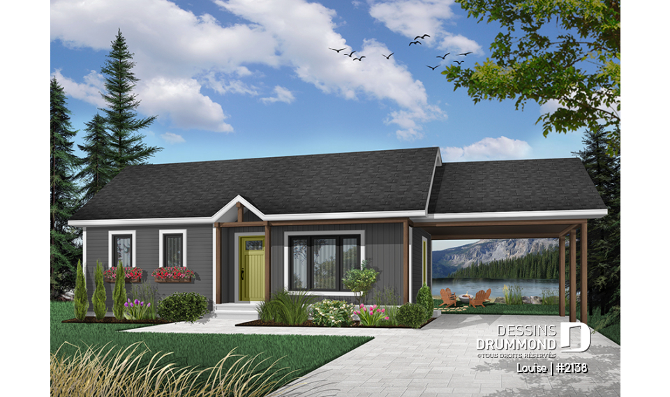 Version couleur no. 3 - Vue avant - Louise