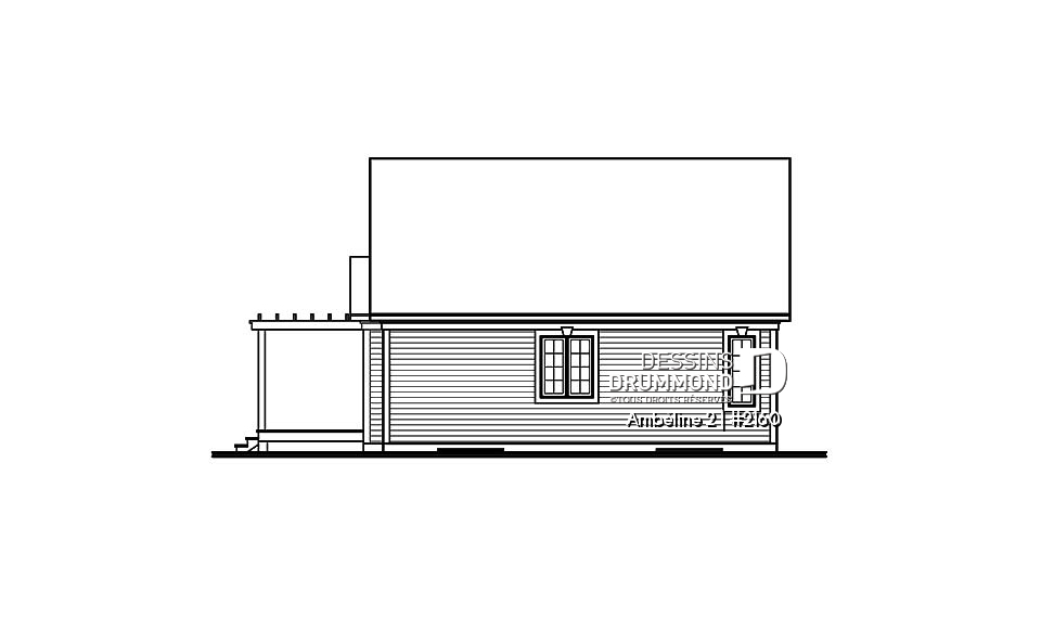 Élévation arrière - Ambéline 2