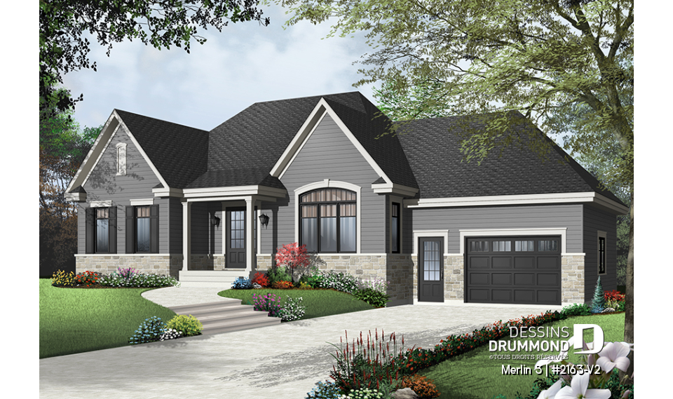 Version couleur no. 1 - Vue avant - Merlin 3