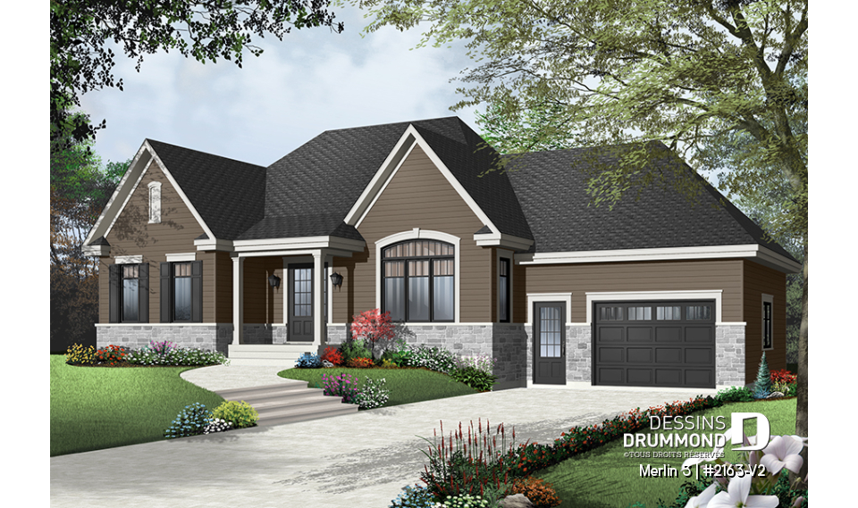 Vue avant - MODÈLE DE BASE - Merlin 3