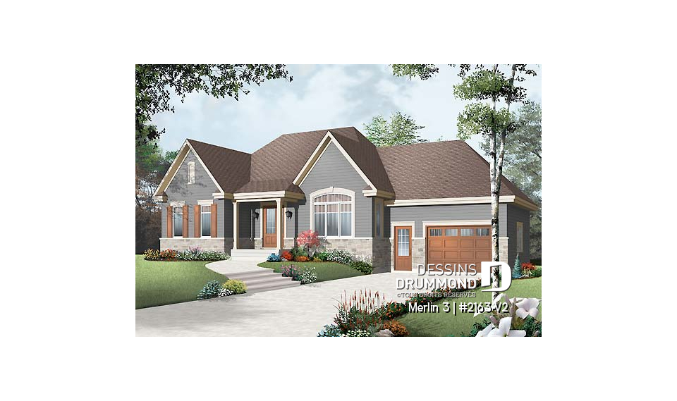 Vue avant – Modèle ORIGINAL - Merlin 3