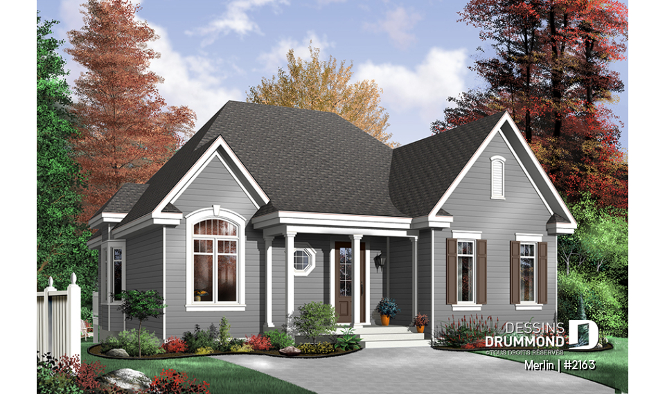 Version couleur no. 2 - Vue avant - Merlin