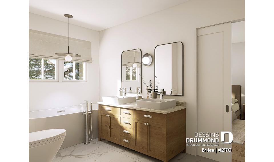 Vue avant - MODÈLE DE BASE - Brière