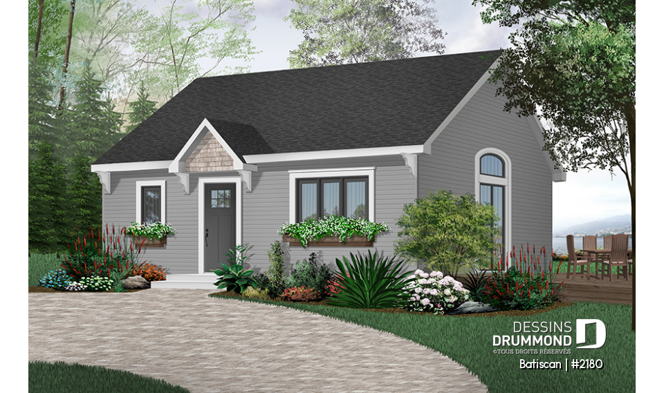 Version couleur no. 2 - Vue avant - Batiscan