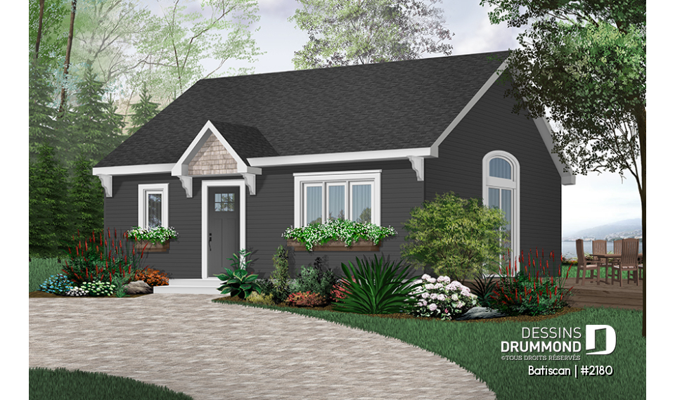 Version couleur no. 3 - Vue avant - Batiscan