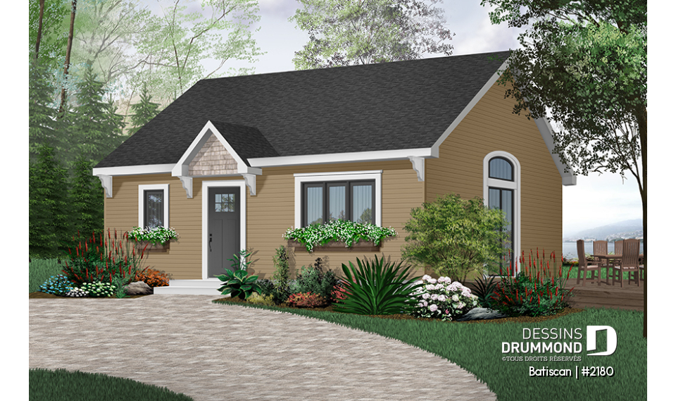 Version couleur no. 4 - Vue avant - Batiscan