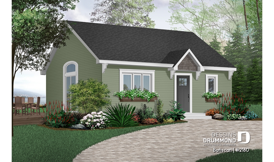 Version couleur no. 5 - Vue avant - Batiscan