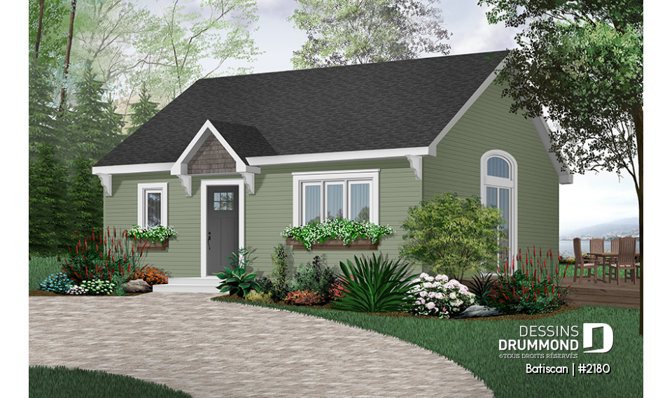 Version couleur no. 5 - Vue avant - Batiscan