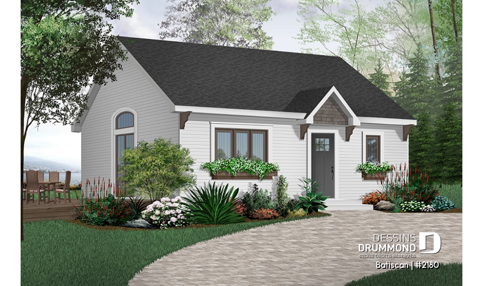 Version couleur no. 6 - Vue avant - Batiscan