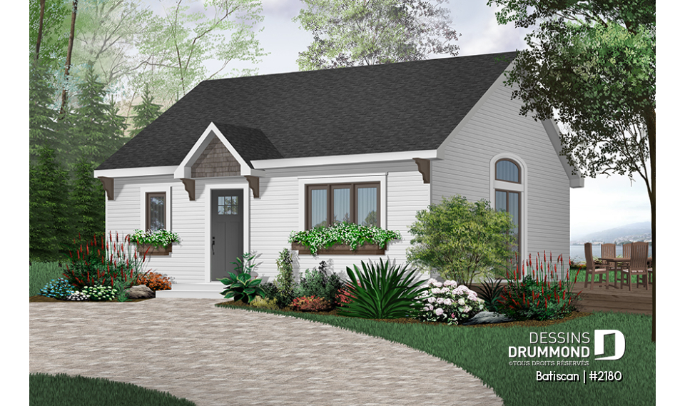 Version couleur no. 6 - Vue avant - Batiscan