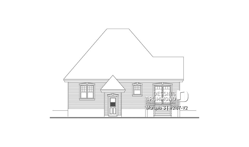 Vue avant - MODÈLE DE BASE - Marquis 3
