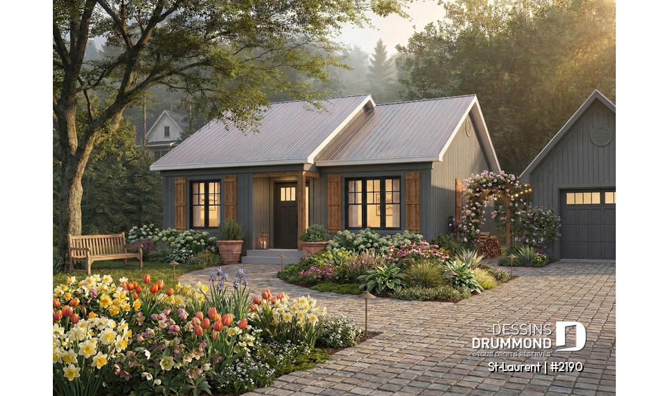 Version couleur no. 1 - Vue avant - St-Laurent