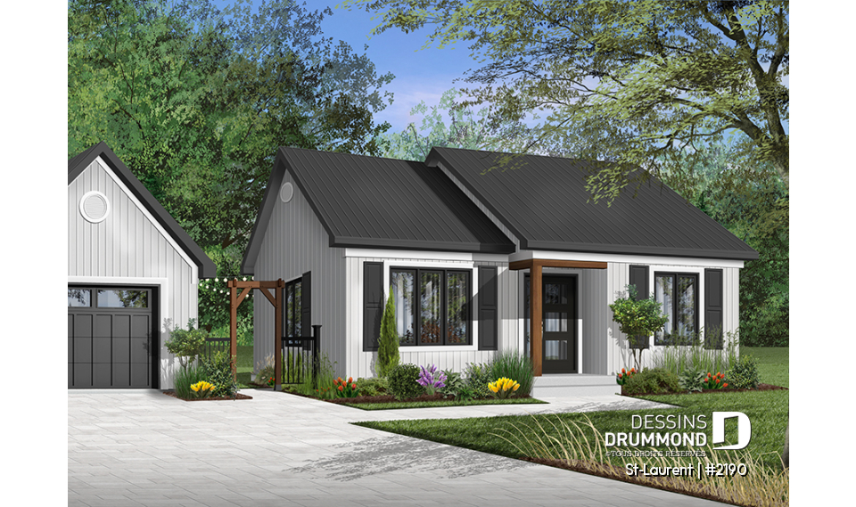 Version couleur no. 1 - Vue avant - St-Laurent