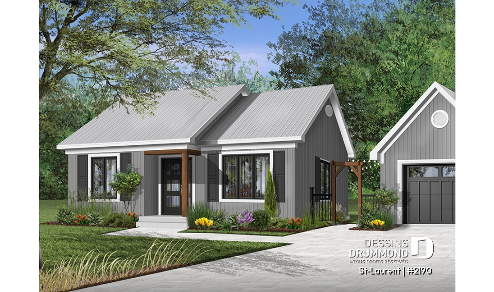 Version couleur no. 3 - Vue avant - St-Laurent