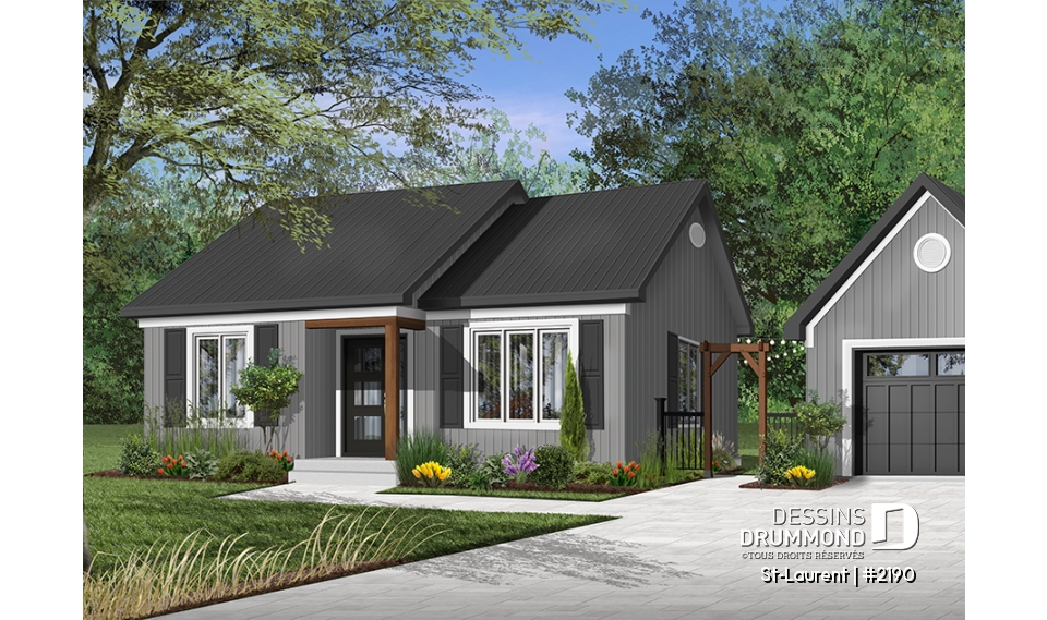 Version couleur no. 4 - Vue avant - St-Laurent