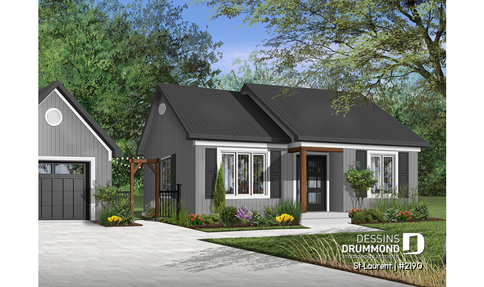 Version couleur no. 4 - Vue avant - St-Laurent