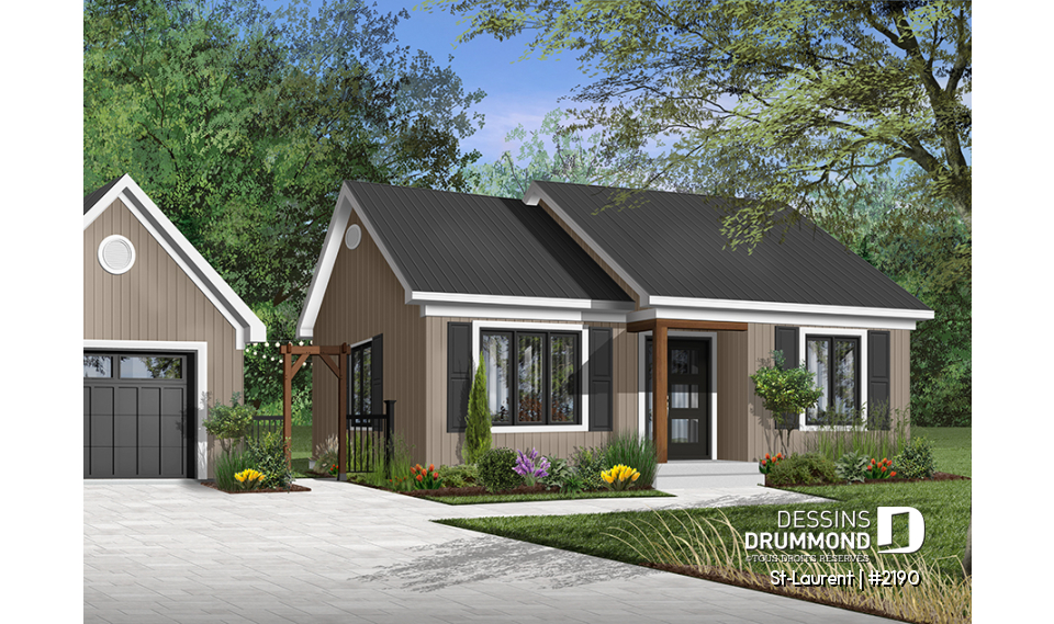 Version couleur no. 5 - Vue avant - St-Laurent