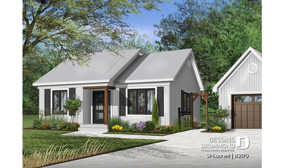 Vue avant - MODÈLE DE BASE - St-Laurent